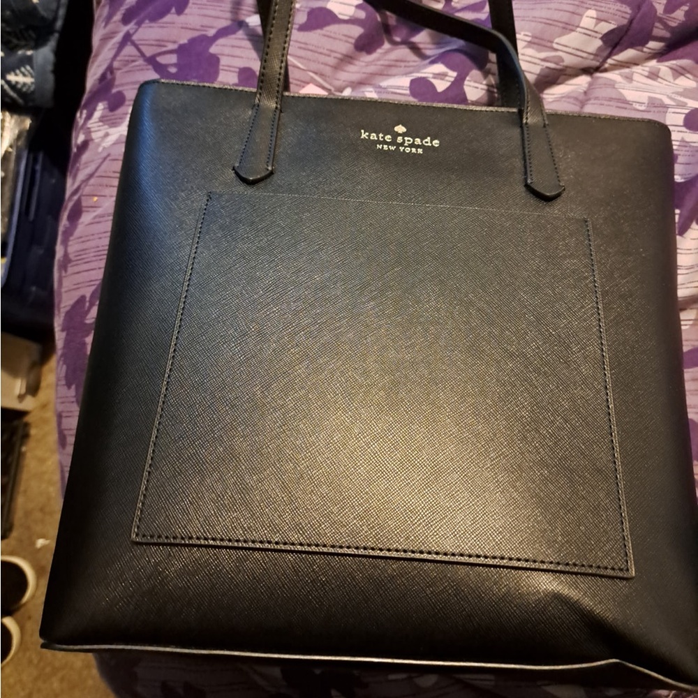Kate Spade Black PVC Tote